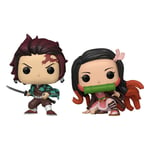 Figurines Funko Pop Animation Demon Slayer 2 Pack Tanjiro And Nezuko