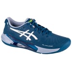 Asics Homme Gel-Challenger 14 Clay Sneaker, Mako Blue White, 44.5 EU