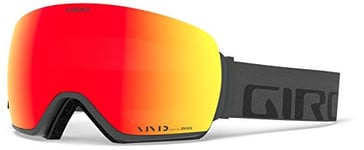 Giro GIRRJ Article Snow Goggles - Grey Wordmark - Vivid Ember/Vivid Infrared Lenses, One Size