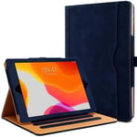 Étui Housse De Protection Support Bleu Pour Tablette Apple Ipad 9 10.2 (2021)