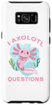 Coque pour Galaxy S8+ I Axolotl Questions Amphibien mignon