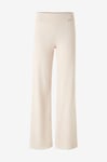 Aim'n - Byxor Ribbed Wool Wide Pants - Beige