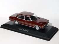 Opel Rekord D berline de 1975 Rouge au 1/43 de Minichamps / Maxichamps 940044000