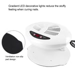 Hot && Cold Air Nail Dryer WarmCool Nail Polish Drying Fan Manicure Tool XAA