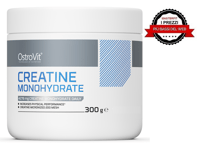 100% CRÉATINE MONOHYDRATE En POUDRE 300 Gr. Ostrovit MESH 200 Goût Orange