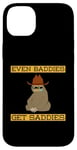 Coque pour iPhone 14 Plus Even Baddies Get Saddies Funny Sloth Cowboy Humour