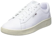 K-Swiss Homme Slammklub CC Basket, WHT WHT Vintage, 40 EU