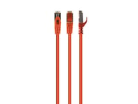 Cablexpert - Patch-Kabel - Rj-45 (Hane) Till Rj-45 (Hane) - 10 M - 6.2 Mm - S/Ftp - Cat 6A - Halogenfri, Formpressad, Hakfri - Orange