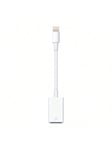 1 kpl C-tyypin/Lightning-USB-kamerasovitin, Plug-and-Play, yhteensopiva iPhonen/IPadin kanssa, USB 3.0 OTG -kaapelisovitin, Tuki kameran/USB-flash-aseman/kortinlukijan/MIDI-näppäimistön/hiiri-valkoisen liitännän kanssa