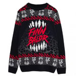 WWE Mens The Demon Finn Balor Knitted Jumper - XS