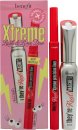 Benefit They're Real Gift Set 0.35ml Xtreme Precision Black Eyeliner + 8.5g Magnet Mascara N65 Black