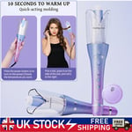 Rotating Hair Curler Waver Curling Iron Ceramic Plates UK Plug New Styling