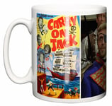 Carry On Jack 1964 Classic British Movie Poster Scene Ceramic Tea Coffee Mug