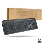 Logitech MX Keys - tastatur - QWERTY - Sveitsisk - grafitt