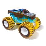 Monster Jam Mud Blasters Color Change Lekebil - Blue Thunder