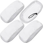 Cleaning Cloths for ADDIS 347361 10 in 1 Steam Cleaner Mop Pads Cloth Pad x 4