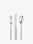 John Lewis Ellipse Cutlery Set, 18 Piece/6 Place Settings