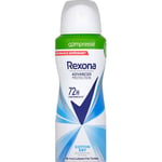 Rexona déodorant anti-transpirant spray compressé 72h cotton dry 100ml