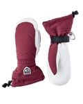 Heli Ski Female - Mitt Bordeaux/Offwhite (5)