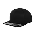 Flexfit 110 Fitted Snapback - keps - Black - One Size