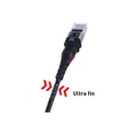 PATCHSEE THINPATCH Cordon RJ45 CAT 6A U/UTP fin - 0,3 m