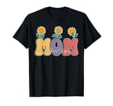 Love Mom Sunflower Design Perfect Graphic for Mother's Day T-Shirt