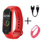 Montre Connectée M3 Pour Enfants,Écran De Document,Bracelet De Sport,Activité,Course À Pied,Suivi De La Fréquence Cardiaque,Connecté,Enfant - Type M4 And Strap20