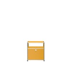 USM - USM Haller Nightstand P - Golden Yellow - Nattbord - Fritz Haller,Paul Schärer - Gul - Metall