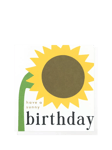 Caroline Gardner Sunflower Birthday Card