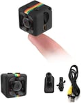 Caméra Espion, Mini caméra cachée HD 1080P / 720P Spy Cam sans Fil Petite détection de Mouvement de Vision Nocturne Portable pour la Maison, Voiture, Drone