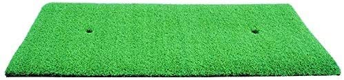 BRFDC Golf Mats Golf Hitting Mat Practice Mat Swing Ball Mat Swing Mat Golf Equipment Indoor Personal Golf Mat (Color : Green)