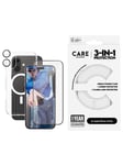 CARE by PanzerGlass Flagship 3-in-1 Bundle iPhone 16 Plus