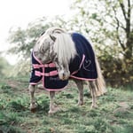 Jacson Fleecetäcke Pony Pals Marinblå/Rosa 135cm