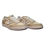 Vans Womens Beige Lowland ComfyCush Leather Sneakers UK Size 5 EUR 38