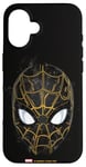 Coque pour iPhone 16 Marvel Spider-Man : No Way Home Noir