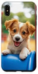 iPhone XS Max Playful Puppy Colorful Puppy love Dog owner gift Case