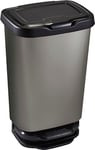 M-Home | Pedal Bin Kitchen | Plastic | Matt Sand | 40 L | JIVE | PLS8160-196 40 L