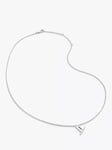 Monica Vinader Initial Necklace Adjustable 41-46cm/16-18"