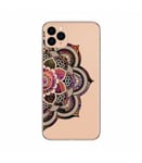 Coque iphone 11 mandala brocart violet