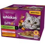 Aliments pour chat Whiskas Adult Chef's Choice Poulet Saumon Dinde Veau Morue