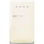 Smeg FAB10HRBL6 kjøleskap med flaskeholder, creme