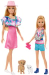 Barbie & Stacie To the Rescue Sister Doll Set with Pet Dogs