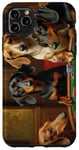 iPhone 11 Pro Max Dogs Playing Poker Doxies Dog Dachshund Dachshunds Case