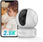 4MP 2.5K Indoor Wireless Camera, AI Human Detection, 360° Pan Tilt, Night Vision