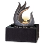 Valiant Table Top Water Fountain - Indoor Flowing Water Feature Ornament