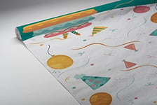 LE NAPPAGE ARTS DE LA TABLE Nappe en Papier damassé 1,18 x 6 m Happy Party