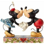 Enesco - Figurine Collection Mickey et Minnie s'embrassent