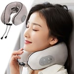 Travel Portable Neck Massager Shoulder Cervical Massage Pillow U Shaped