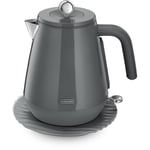 De'Longhi Eclettica 1.7L Kettle (Graceful Grey)