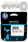 HP 305 Standard Capacity Colour Ink Cartridge for HP Deskjet 2721 AIO Printer